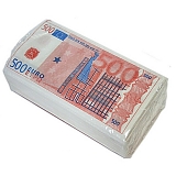 Салфетки пачка 500 евро