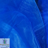 Синяя органза 10м