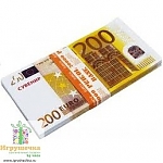 Оригинальные сувенирные деньги 200 евро 1