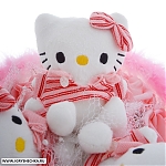Букет измягких игрушек "Милые котятя розовый-2"  3