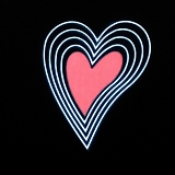 Кепка эквалайзер "Heart"