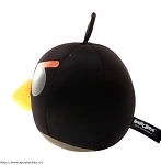 Подушка-игрушка антистресс "Angry bird black" 1