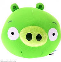Подушка-игрушка антистресс "Angry bird green"